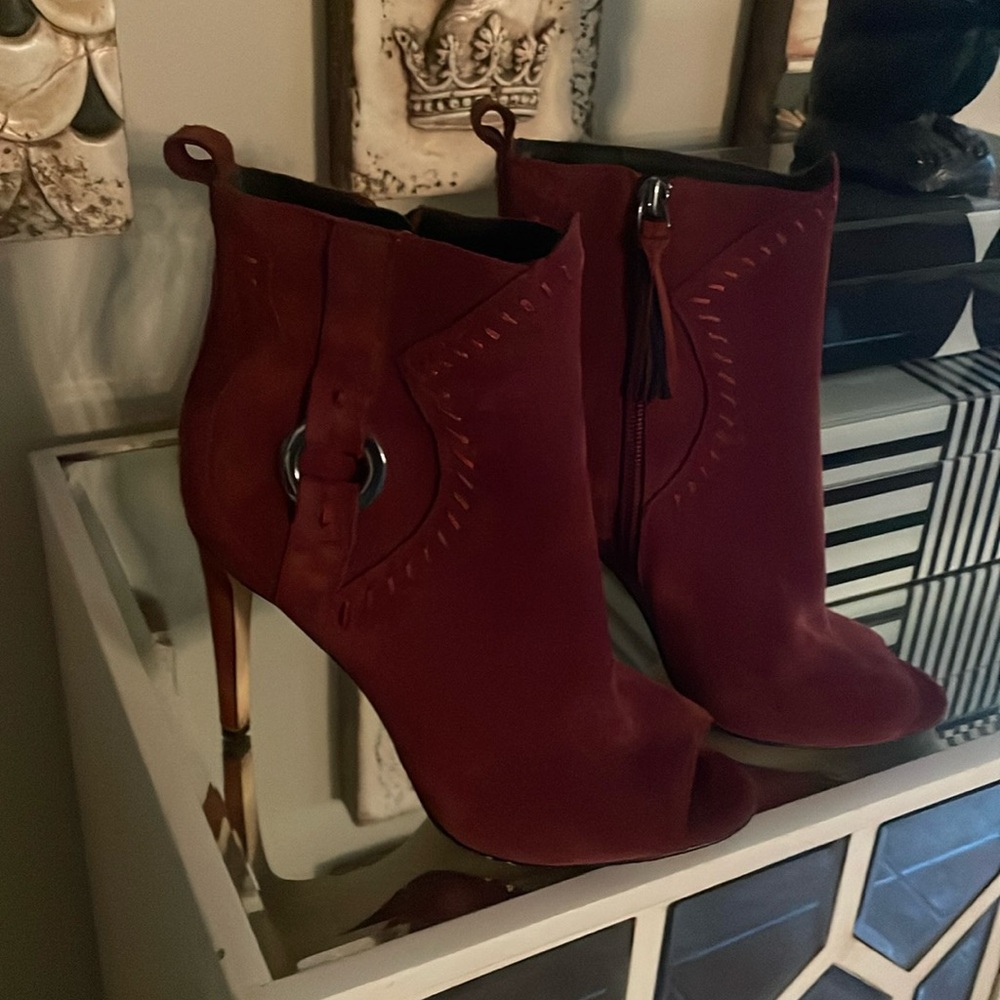 Rebecca Minkoff suede bootie
